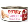 Petreet Natura Tonno Rosa per Gatto da 70 gr Gusto A09 - Tonno Rosa con Sgombro