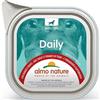 Almo Nature Daily Menu per Cane Adult in Vaschetta da 300 gr Gusto Manzo e Patate