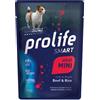 Prolife per Cane Adult Mini da 100g Gusto Manzo e Riso