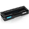 RICOH Toner ciano compatibile con Ricoh 407544 ciano 1600 pagine