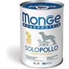 MONGE CANE SOLO POLLO GR.400