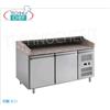 Banco Pizza Refrigerato, 2 Porte, dim.mm.1510x800x1000h