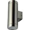 V-TAC LAMPADA DA PARETE 2 ATTACCO GU10 INOX VT-7642-LED7507