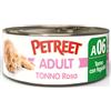 Petreet Natura Tonno Rosa per Gatto da 70 gr Gusto A06 - Tonno Rosa con Fagiolini