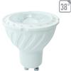 V-TAC LAMP. LED GU10 SMD 7W 38 GRADI BIANCO FREDDO SAMSUNG VT-277-LED167
