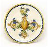 CERAMICHE CALTAGIRONE Piatto Ceramica Siciliana Caltagirone Cm 35 Giallo