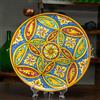 CERAMICHE CALTAGIRONE Piatto ceramica Caltagirone da cm 43 Pa