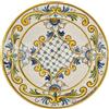 CERAMICHE CALTAGIRONE Piatto ceramica Caltagirone da cm 40