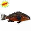 CERAMICHE CALTAGIRONE Pesce Ceramica Cernia cm 38