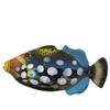 CERAMICHE CALTAGIRONE Pesce in ceramica -Mod. Balestra cm 10
