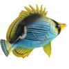 CERAMICHE CALTAGIRONE Pesce Farfalla dorso Nero cm 10