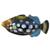 CERAMICHE CALTAGIRONE Pesce Balestra in ceramica cm 20