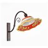 CERAMICHE CALTAGIRONE Applique grande piatto ceramica