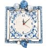 CERAMICHE CALTAGIRONE Orologio ceramica con frutta