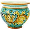 CERAMICHE CALTAGIRONE Portavaso ceramica cm 35 Ve