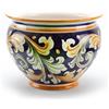 CERAMICHE CALTAGIRONE Portavaso ceramica cm 40