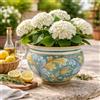 CERAMICHE CALTAGIRONE Portavaso in ceramica cm 40