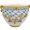 CERAMICHE CALTAGIRONE Portavaso in ceramica cm 40 Gi