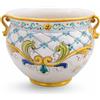 CERAMICHE CALTAGIRONE Portavaso in ceramica cm 35