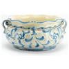 CERAMICHE CALTAGIRONE Ciotola in ceramica - Mod. smerlata tonda cm 30 Bl