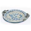 CERAMICHE CALTAGIRONE Centrotavola ceramica tondo cm 40 Bl