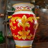 CERAMICHE CALTAGIRONE Portaombrelli in ceramica Panciuto cm 50
