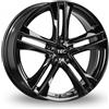 Cerchi in lega TEC-Speedwheels AS4 6.5x17 Schwarz-Glanz