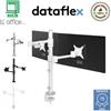 Dataflex Viewlite braccio porta dopio monitor scrivania 58.142 Dataflex