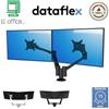 Dataflex Viewlite braccio porta doppio monitor scrivania 58.652 Dataflex