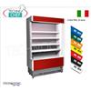 Frigor Murale Espositore, Linea VULCANO Profondo 60 cm,LUNGO 108 cm,con e senza gruppo refrigerante