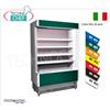 Frigor Murale Espositore, Linea VULCANO Profondo 60 cm,LUNGO 133 cm,con e senza gruppo refrigerante