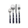 AMZANDY NEW Set di 2 posate da campeggio pieghevoli in acciaio inox 4 in 1,  manico in alluminio, per sopravvivenza all'aperto (coltello, forchetta,  cucchiaio, apribottiglie, ecc.) : : Sport e tempo libero