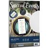 FAVINI Carta metallizzata Special Events - A4 - 120 gr - bianco - Favini - conf. 20 fogli (unità vendita 1 pz.)