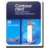 Ascensia Diabetes Care Linea controllo della Glicemia Contour Next 25 Strisce