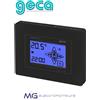 GECA GREEN 503 Cronotermostato settimanale digitale con display touch screen da parete antracite