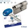 Mottura Cilindro europeo di sicurezza Champions Pro chiave/chiave 31/56 (87mm) 5 chiavi