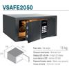 Vitrifrigo VSAFE 2050 Cassaforte elettronica monoporta frontale, Chiusura motorizzata, Luce LED interna