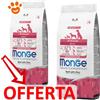 Monge Dog Natural Superpremium Adult All Breed Manzo e Riso - Offerta [PREZZO A CONFEZIONE] Quantità Minima 2, Sacco Da 12 Kg