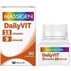 Massigen Dailyvit+ 13 Vitamine 9 Minerali Integratore, 30 Compresse