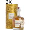 (6 BOTTIGLIE) Poli - Cleopatra - Grappa Amarone Oro - Astucciato in metallo - 70cl