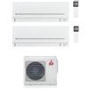 Mitsubishi CONDIZIONATORE MITSUBISHI MSZ-APVGK R-32 DUAL SPLIT 7000+9000 WI-FI MXZ-2F42VF A+++