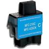 BROTHER Cartuccia compatibile con Brother LC-900C - ciano - 400 pagine