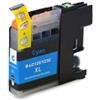 BROTHER Cartuccia compatibile con Brother LC-123C (LC-123) - ciano - 600 pagine