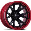 Cerchi in lega Fuel CATALYST (US) 12.0x22 Matte black w/ candy red lip