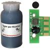 TecnoCartuccia.it Kit Ricarica Toner per Lexmark 80C2SK0 Nero 2.500 Pagine con Chip