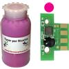 TecnoCartuccia.it Kit Ricarica Toner per Lexmark 80C2SM0 Magenta 2.000 Pagine con Chip