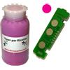 TecnoCartuccia.it Kit Ricarica Toner per Samsung CLT-M404S Magenta 1.000 Pagine con Chip