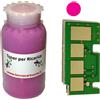 TecnoCartuccia.it Kit Ricarica Toner per Samsung CLT-M504S SU292A Magenta 1.800 Pagine con Chip