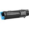 TecnoCartuccia.it Toner Compatibile per Dell 625 Ciano 1.200 Pagine 593-BBSC / RX3MD