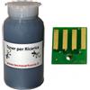 TecnoCartuccia.it Kit Ricarica Toner per Lexmark 522 52D2000 6.000 Pagine con Chip